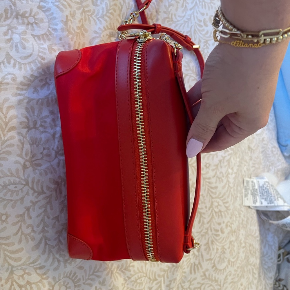 Tomato open top crossbody